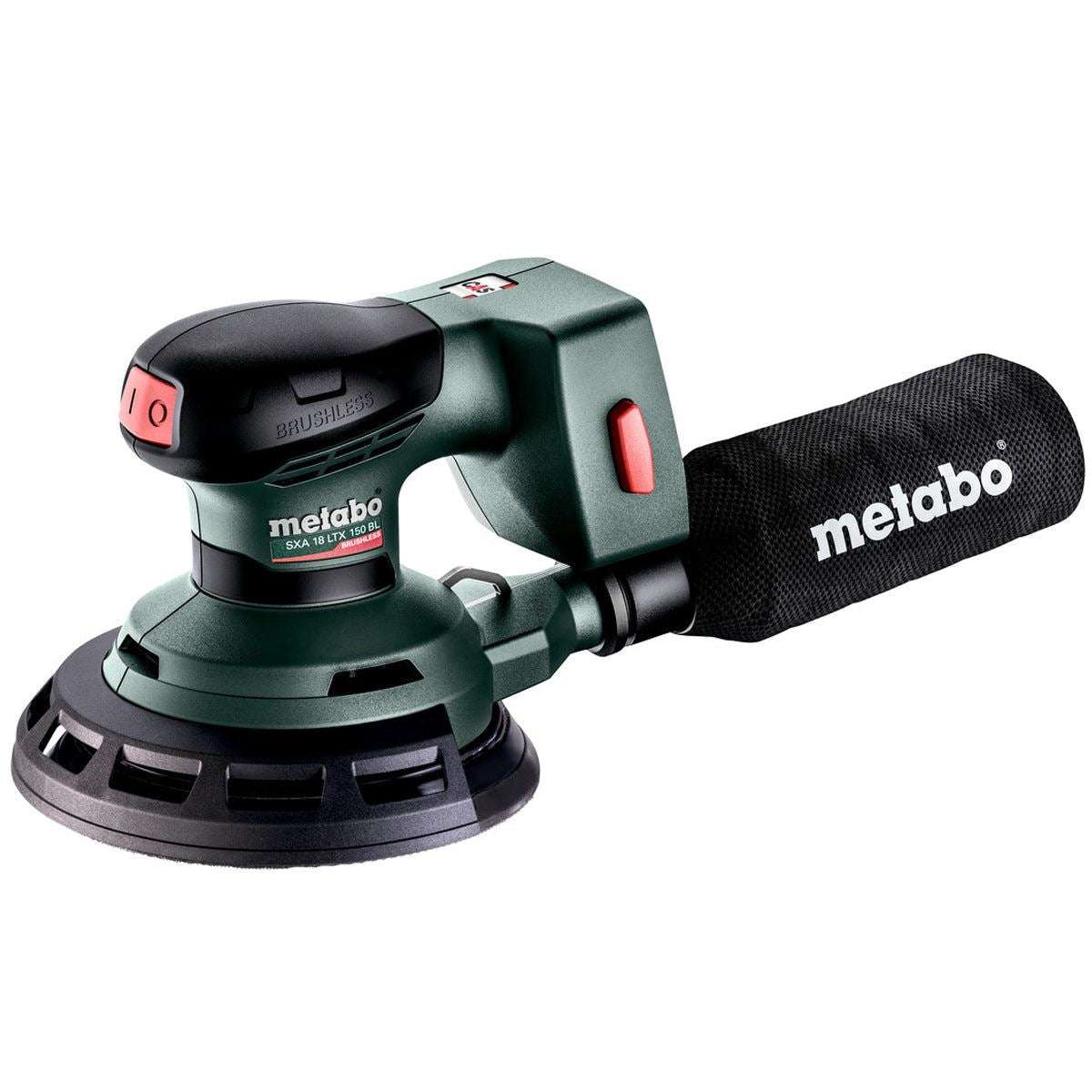 Metabo SXA 18 LTX 150 BL 18V Brushless 150mm Random Orbital Sander Body Only & Metabox 600411840