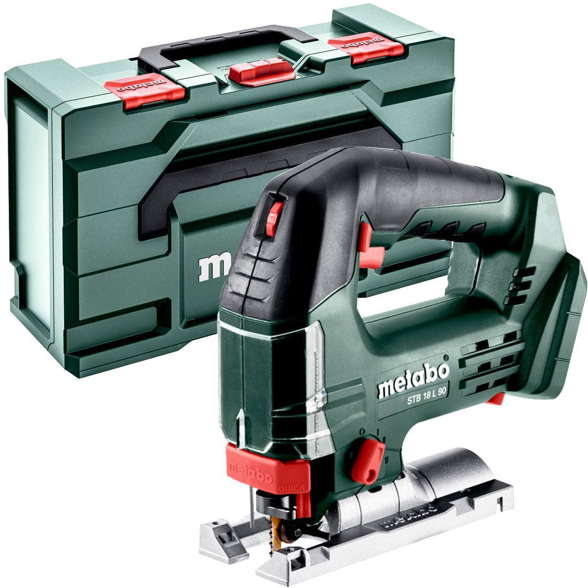Metabo STB 18 L 90 18V Bow Handle Jigsaw with 1 x 8.0Ah Battery Charger & Metabox