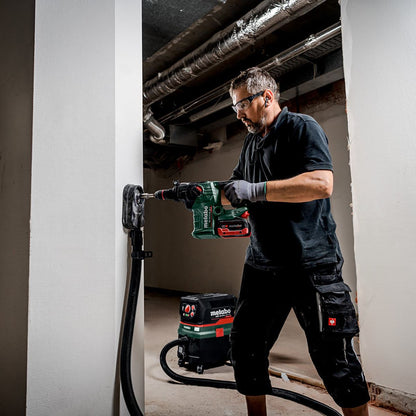 Metabo KH 18 LTX BL 35 Q 18V Brushless 3 Mode SDS+ Rotary Hammer Drill with 1 x 4.0Ah Battery Charger & Metabox