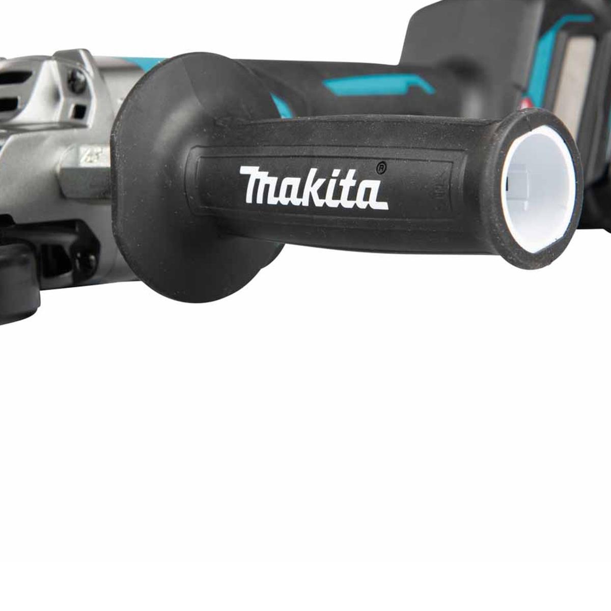 Makita GA056GZ01 40V Max XGT 125mm Brushless Flat-head Angle Grinder Body Only With Makpac Case