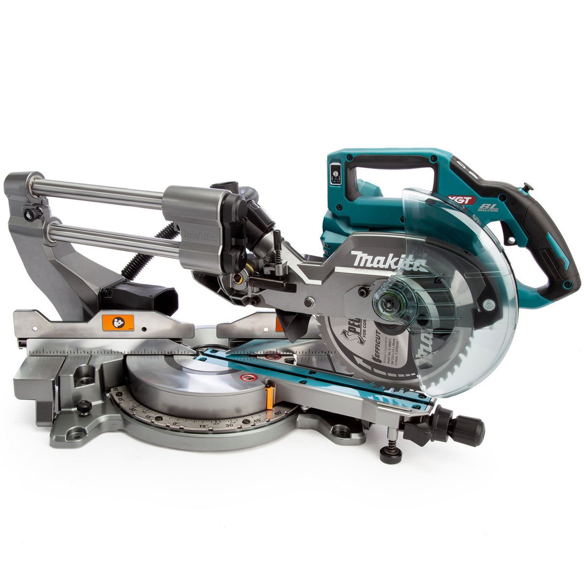 Makita LS002GZ01 40V max XGT Brushless Slide Compound Mitre Saw with 1 x 8.0Ah Battery & Charger