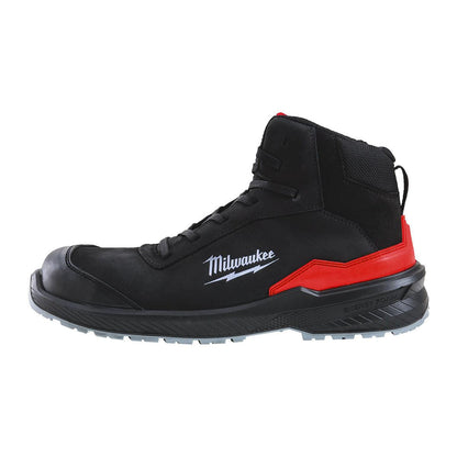 Milwaukee Flextred S3S Mid Cut Safety Boots Black Size 8 - 4932493733
