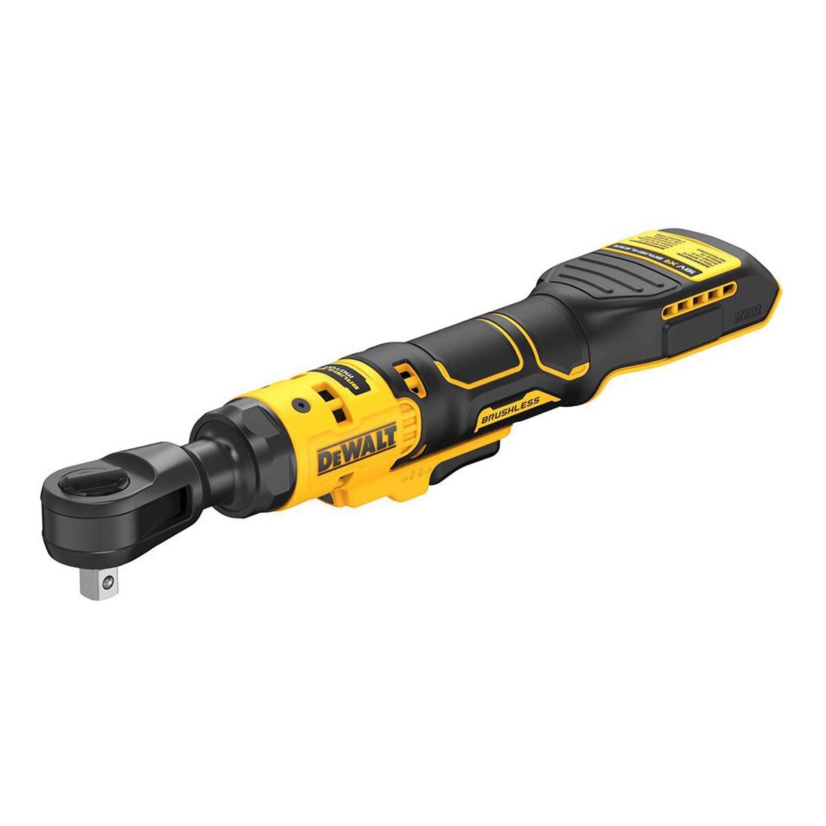 DeWalt DCF513N-XJ 18V XR Brushless 3/8" Open Head Ratchet with 1 x 9.0Ah Battery & Charger