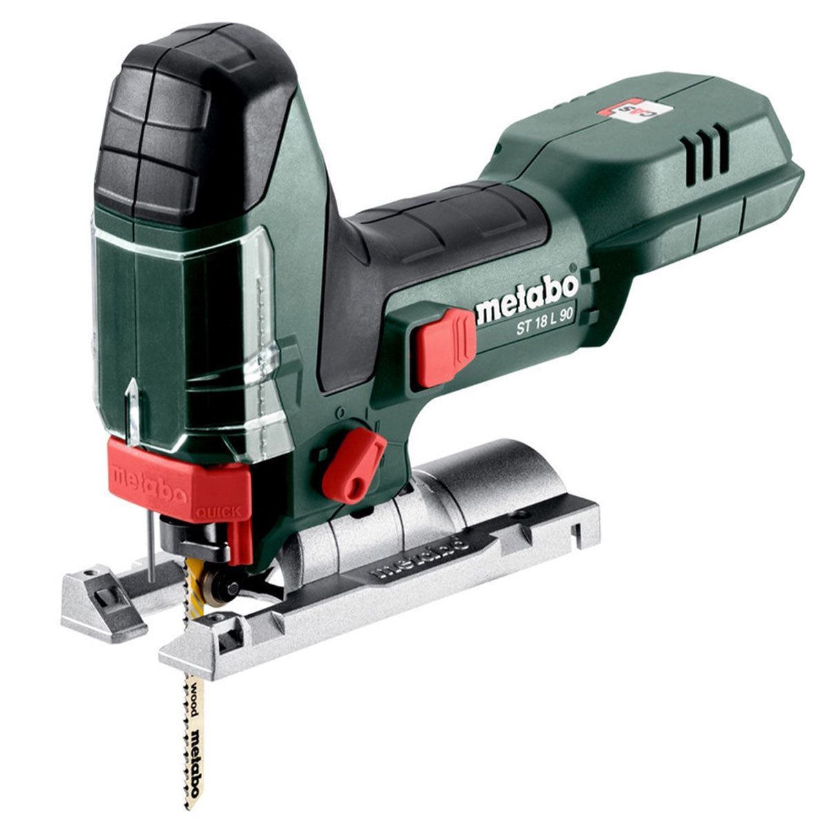 Metabo ST 18 L 90 18V Body Grip Jigsaw with 1 x 5.5Ah Battery Charger & Bag