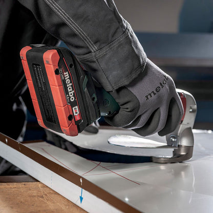 Metabo SCV 18 LTX BL 1.6 18V Brushless Metal Shear with 1 x 4.0Ah Battery Charger & Metabox