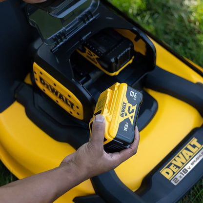 Dewalt DCMWP134N-XJ 36V Brushless 53cm Lawn Mower with 2 x 5.0Ah Battery & Charger