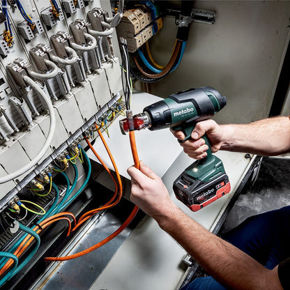 Metabo HG 18 LTX 500 18V Cordless Heat Gun with 1 x 8.0Ah Battery Charger & Metabox
