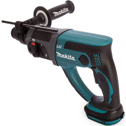 Makita DHR202Z 18V SDS+ Rotary Hammer Drill With 6 Piece Drill Bit Set E-15730