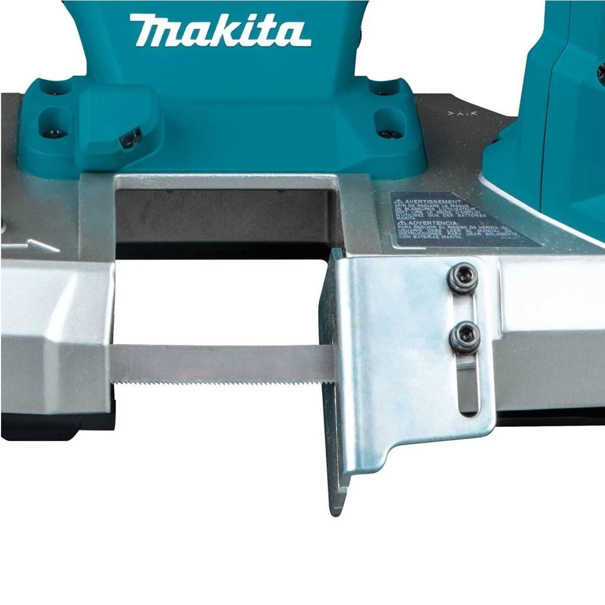 Makita DPB182Z 18V LXT Band Saw with 1 x 5.0Ah Battery & Charger