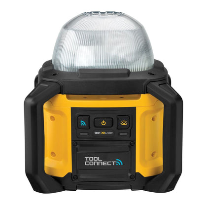 Dewalt DCL074 18V XR Tool Connect Area Light with 1 x 5.0Ah Battery & Charger