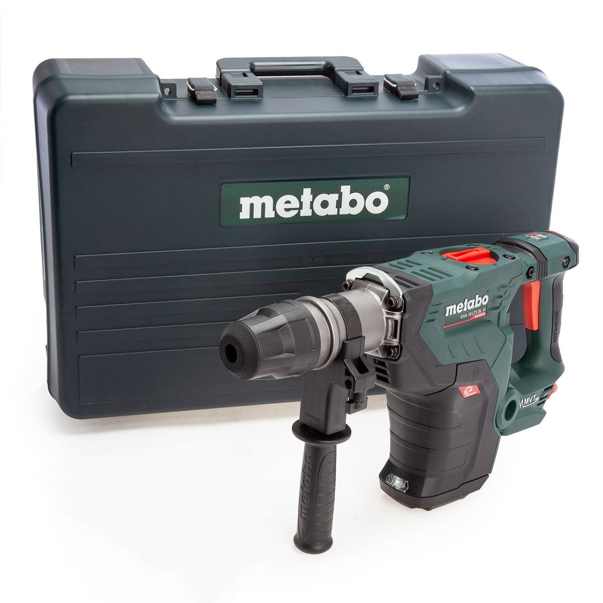 Metabo KHA 18 LTX BL 40 18V Brushless SDS-Max Combination Hammer Drill with 1 x 2.0Ah Battery Charger & Case