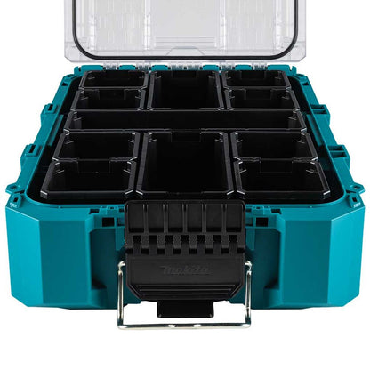 Makita MAKTRAK 3 Piece Tool Organiser Set Stackable Compact & Medium Storage Case