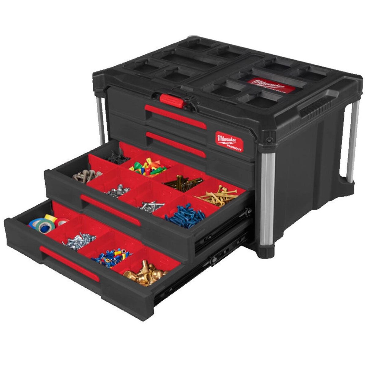 Milwaukee PACKOUT 4 Drawer Tool Box 4932493189