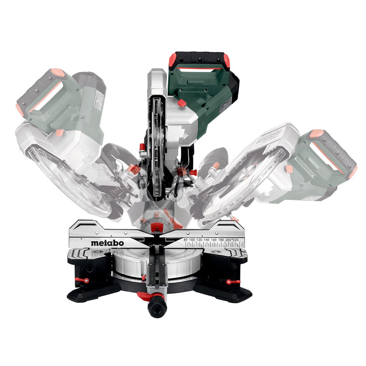 Metabo KGS 305 M 305mm Double Bevel Sliding Compound Mitre Saw 110V 613305390