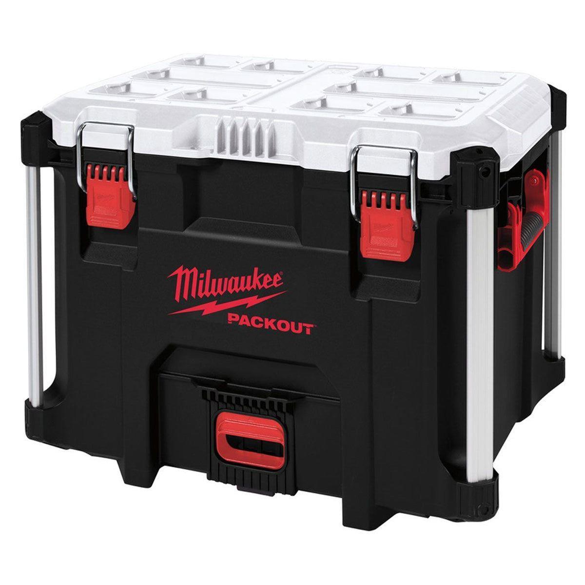 Milwaukee Packout Rolling Drawer Tool Box Trolley With 22" Large Toolbox & 38L XL Cooler
