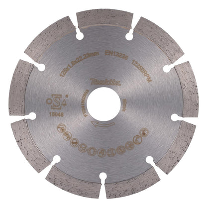 Makita D-80086 125mm Universal Dry/Wet Segmented Diamond Blade