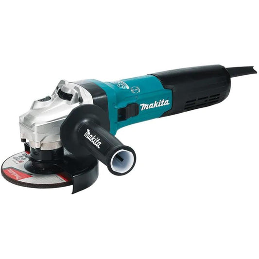 Makita GA5091X01/2 125mm Variable Speed Slide Switch Angle Grinder 240V With Mechanical Brake