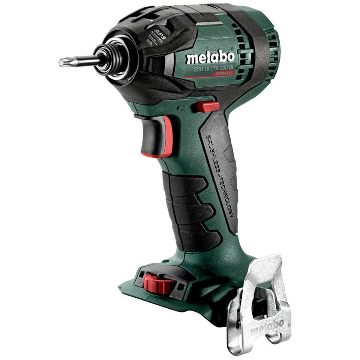 Metabo SSD 18 LTX 200 BL 18V Brushless 1/4" Impact Driver with 1 x 8.0Ah Battery & Charger