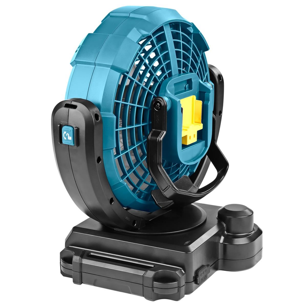 Makita DCF102Z 14.4V/18V LXT Portable Fan with 1 x 6.0Ah Battery & Charger