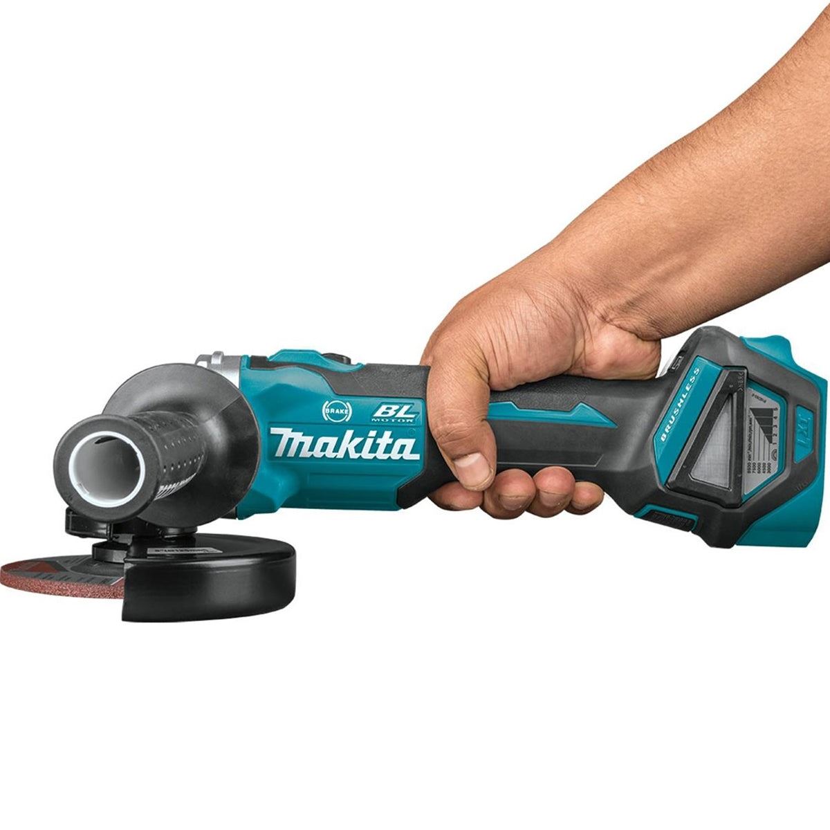 Makita DGA517Z 18V LXT Brushless 125mm Angle Grinder with 1 x 3.0Ah Battery & Charger