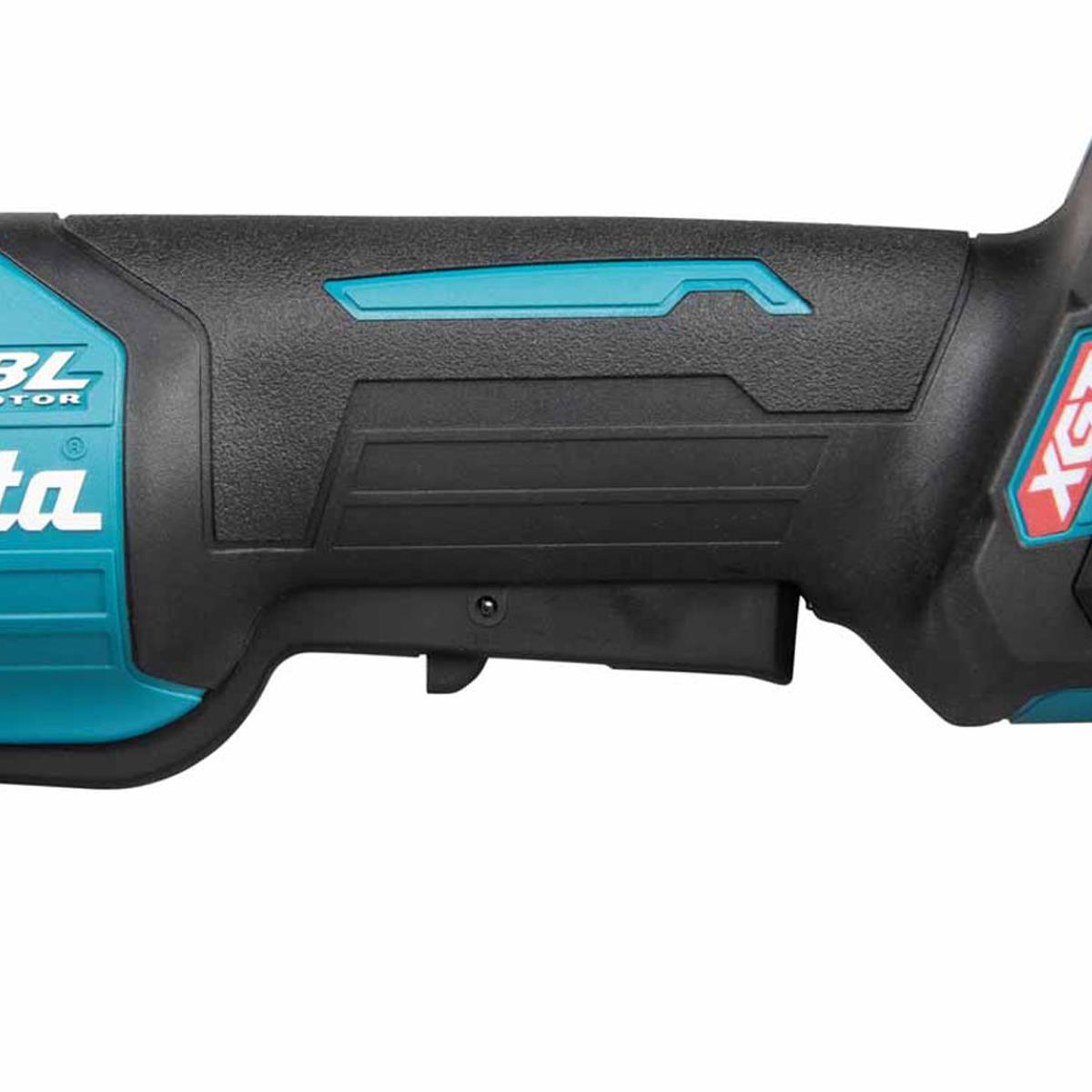 Makita GA056GZ01 40V Max XGT 125mm Brushless Flat-head Angle Grinder Body Only With Makpac Case