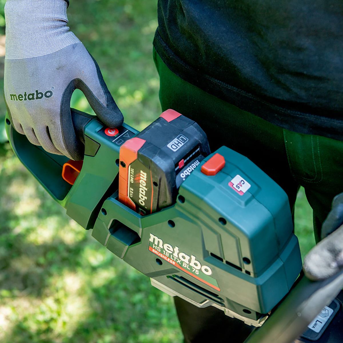 Metabo HS 18 LTX BL 75 18V Brushless 75cm Hedge Trimmer with 1 x 4.0Ah Battery & Charger