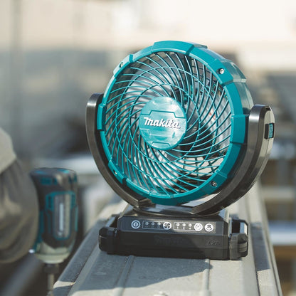 Makita DCF102Z 14.4V/18V LXT Portable Fan with 1 x 5.0Ah Battery & Charger