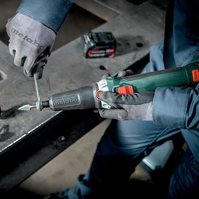 Metabo GVB 18 LTX BL 11-28 18V Brushless Die Grinder with 1 x 8.0Ah Battery & Charger