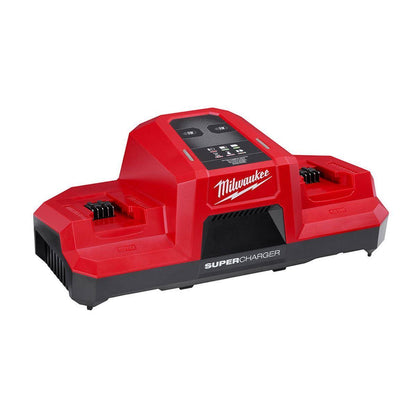 Milwaukee M18FNRG-122 18V M18 Forge 2 x 12.0Ah Batteries & Dual Bay Super Charger Pack 4933498615