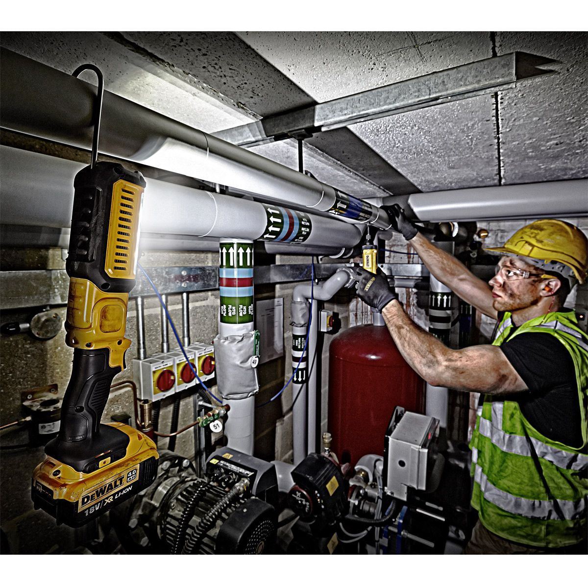 Dewalt DCKT4T10P13 18V XR 10 Piece Power Tool Kit with 3 x 5.0Ah Batteries & Toughsystem Box