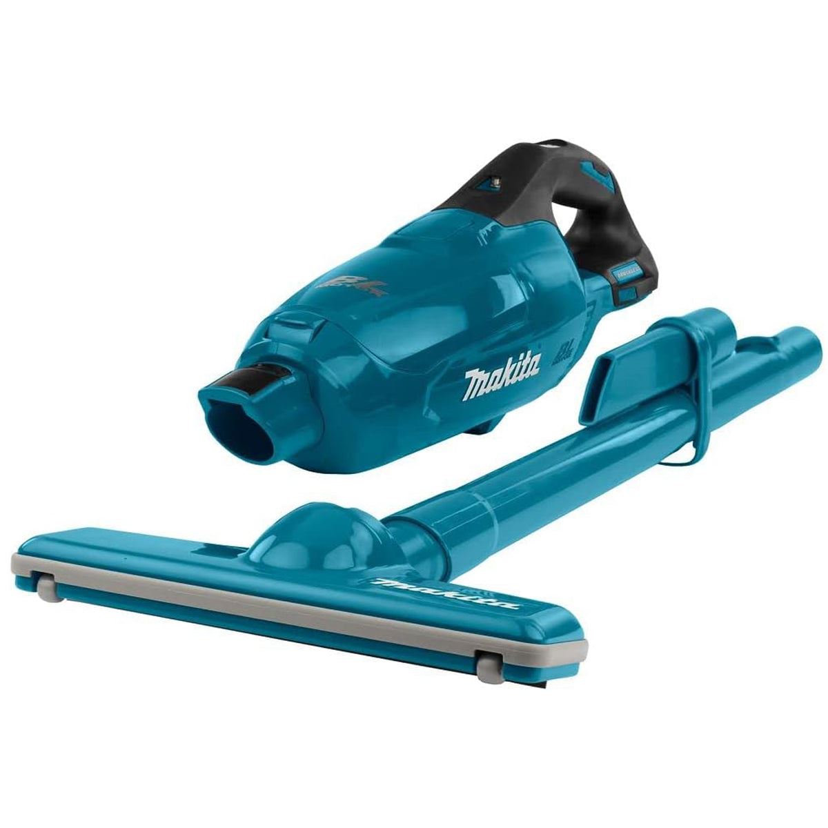 Makita DCL282FZ 18V LXT Brushless 500ml Vacuum Cleaner with 1 x 5.0Ah Battery & Charger