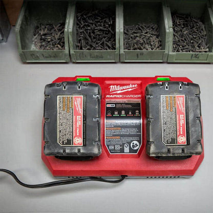 Milwaukee M18DFC 18V Dual Bay Rapid Charger 4932472074