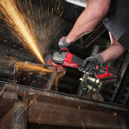 Milwaukee M18FHSAGO180VXPDB2-0X 18V M18 Angle Grinder with 1 x 2.0Ah Battery Charger & Case