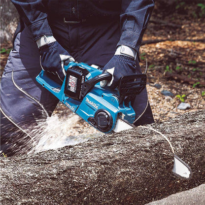 Makita DUC353Z 36V Brushless 350mm Chainsaw With 2 x 5.0Ah Batteries & Charger