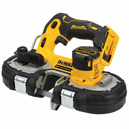 DeWalt DCS377NT 18V XR Brushless Compact Bandsaw Body Only With Kitbox for Easy Portability
