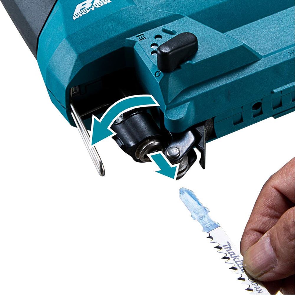 Makita DJV184Z 18V LXT Brushless Top Handle Jigsaw with 1 x 6.0Ah Battery & Charger