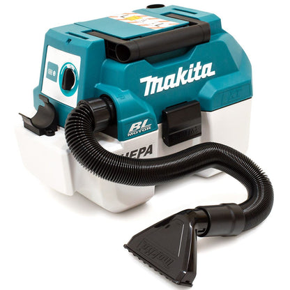Makita DVC750LZ 18V LXT Brushless L-Class Vacuum Cleaner with 1 x 6.0Ah Battery & Charger