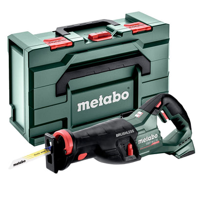 Metabo SSEP 18 LT BL 18V Brushless Sabre Saw with 1 x 2.0Ah Battery Charger & Metabox