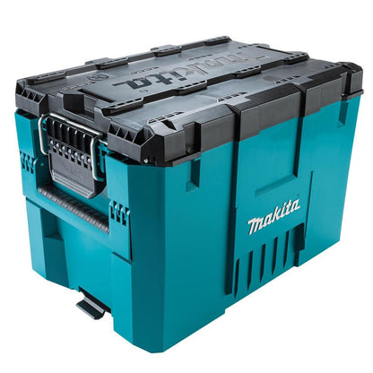 Makita MAKTRAK 2 Piece Modular Tool Storage Set Rolling Chest & Extra Large Tool Box