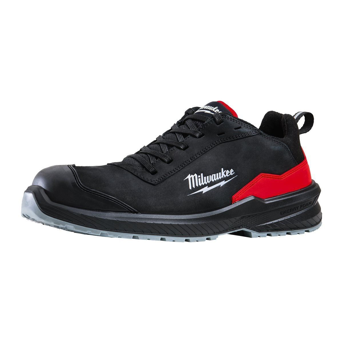 Milwaukee Flextred S3S Safety Trainers Black Size 9 - 4932493721
