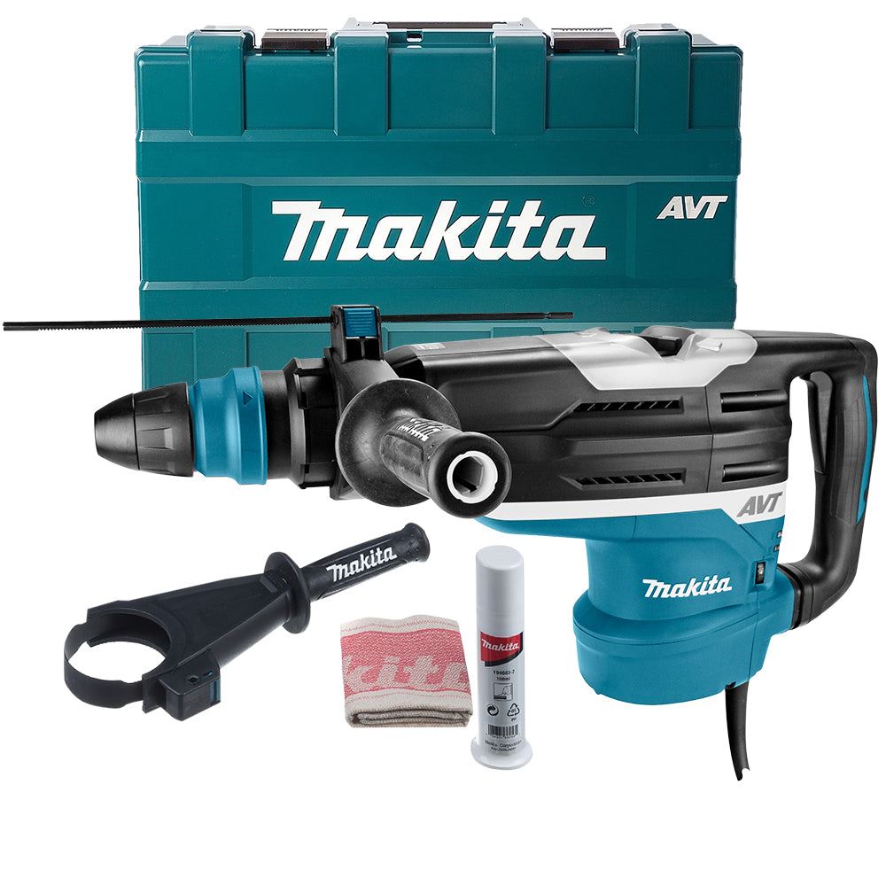 Makita HR5212C/1 52mm 2-Mode SDS-Max Rotary Demolition Hammer With AVT 110V