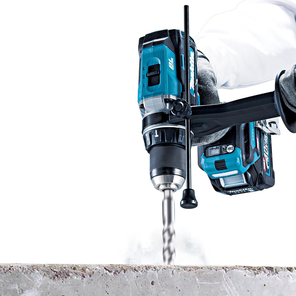 Makita HP003GZ01 40V Max XGT Brushless Combi Drill with 1 x 2.5Ah Battery Charger & Case