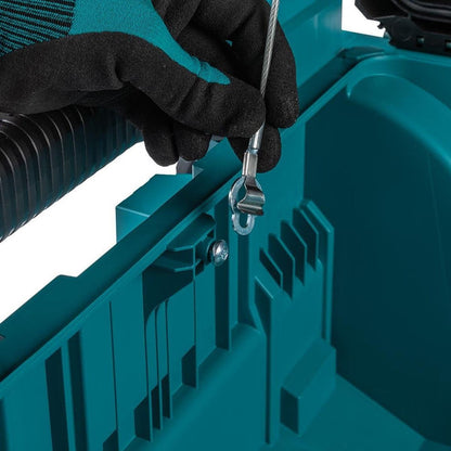 Makita MAKTRAK 2 Piece Modular Tool Storage Set Rolling Chest & Large Tool Box