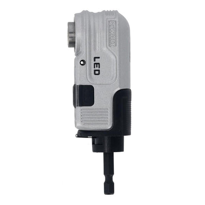 Dewalt DTLRA-QZ 1/4" Hex Impact Right Angle Attachment with LED Light