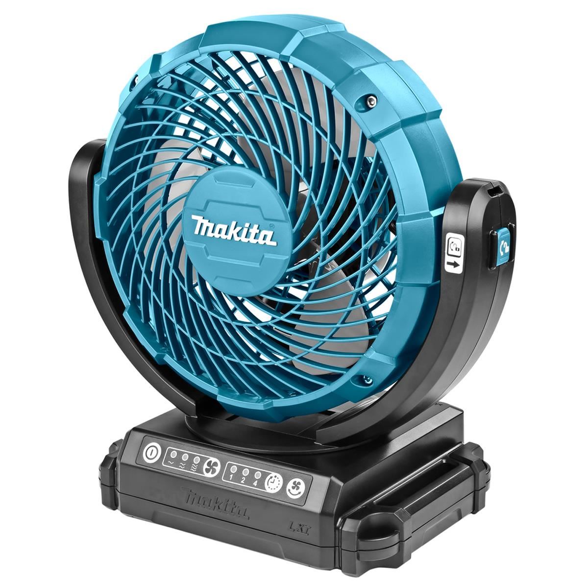 Makita DCF102Z 14.4V/18V LXT Portable Fan with 1 x 6.0Ah Battery & Charger