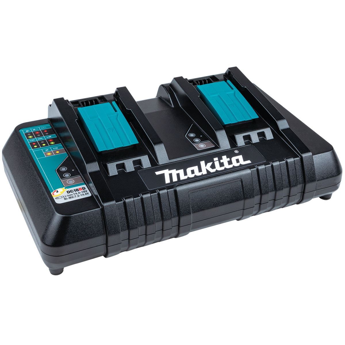 Makita BL18120XDC18RD 18V LXT Li-ion 2 x 12.0Ah Battery and Dual Port Charger