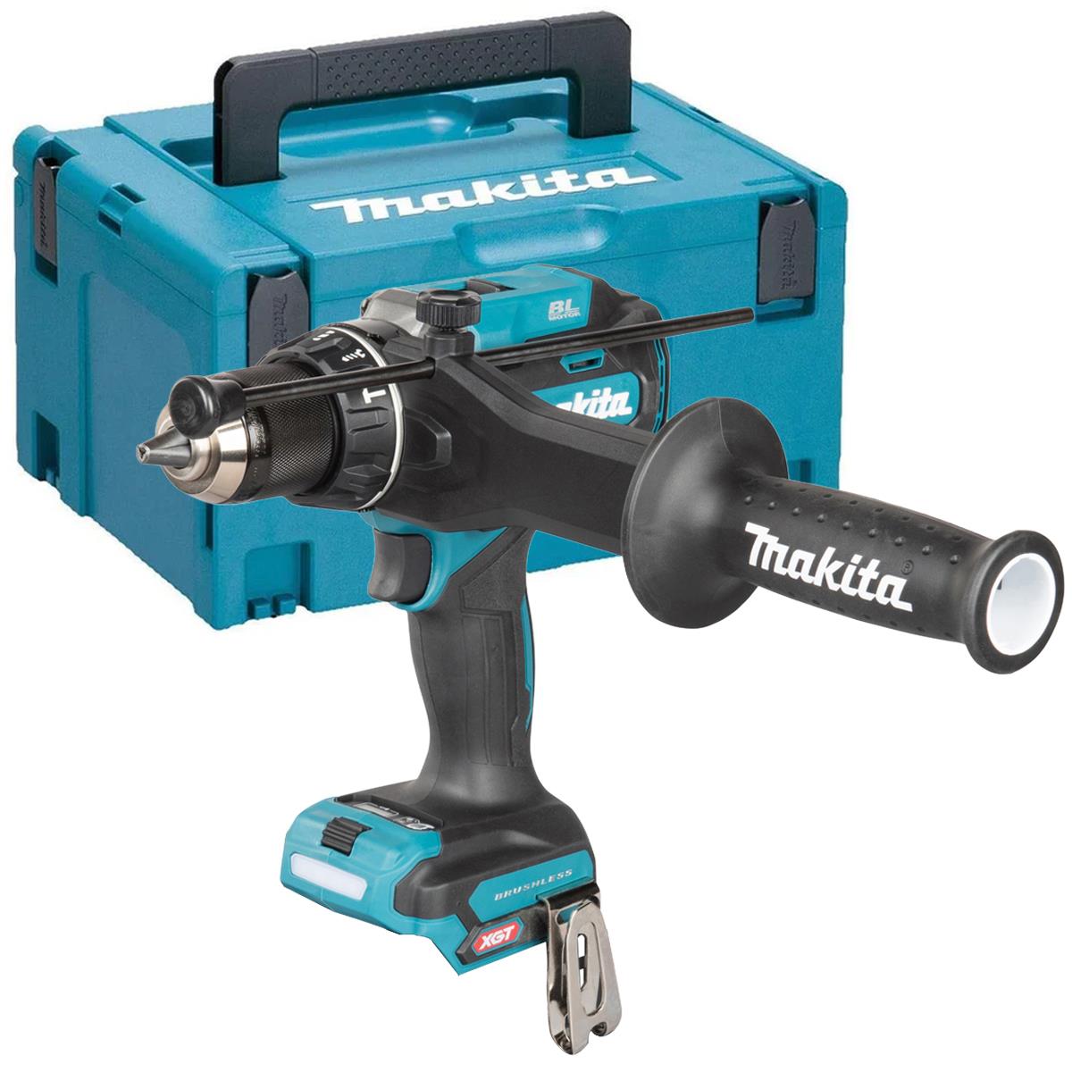 Makita HP003GZ01 40V Max XGT Brushless Combi Drill with 1 x 2.5Ah Battery Charger & Case