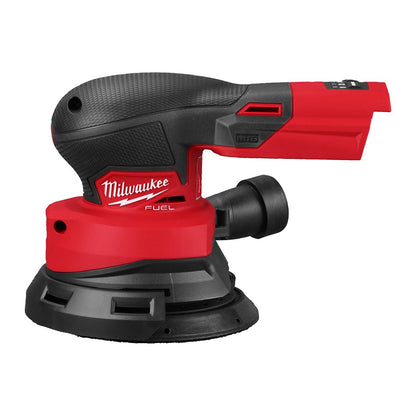 Milwaukee M18FROS125-0X 18V M18 Brushless Random Orbital Sander with 1 x 5.0Ah Battery Charger & Case