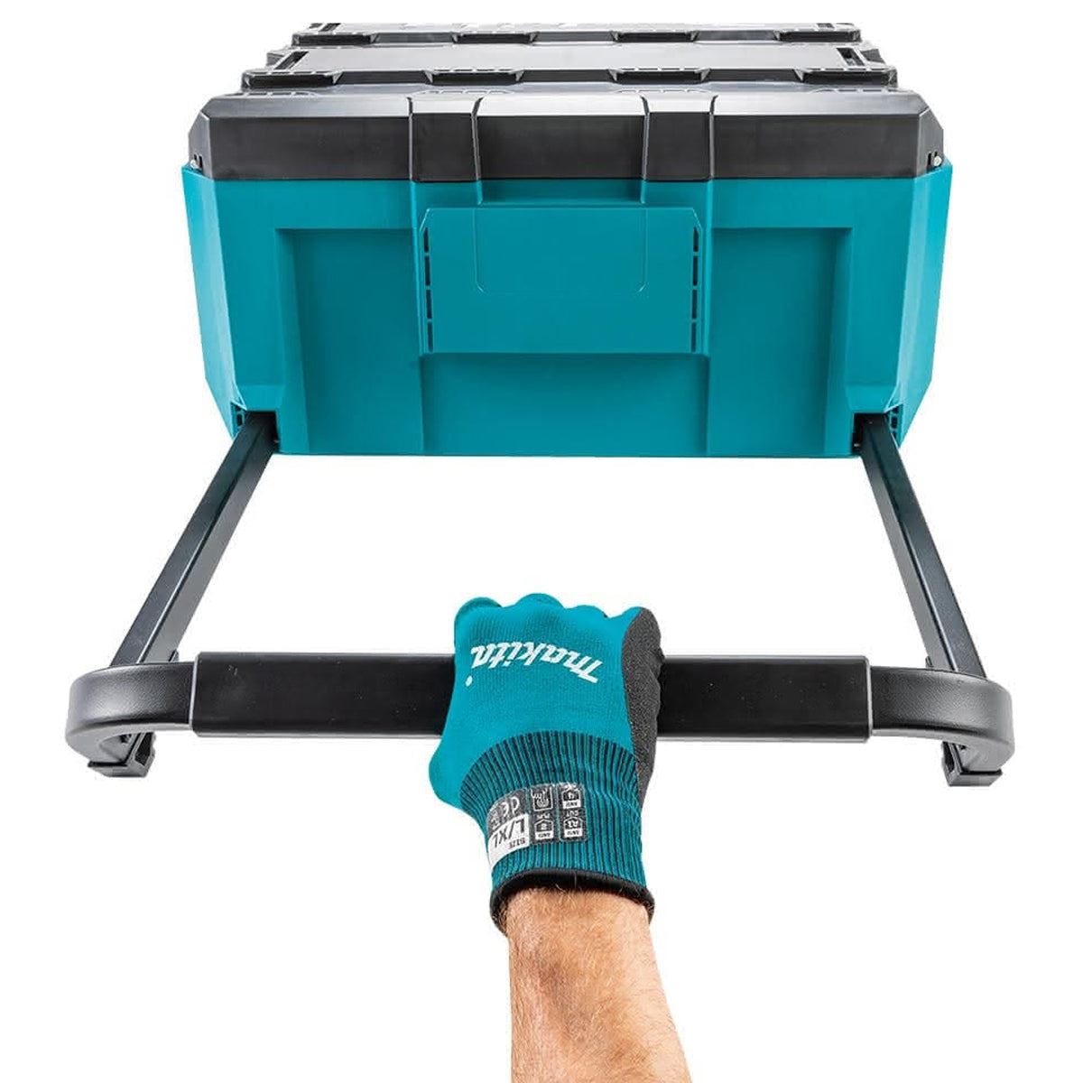 Makita MAKTRAK 4 Piece Modular Tool Storage Set Rolling Chest, Large, Extra Large & Medium Box