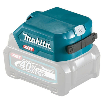 Makita DEAADP001G 40V Max XGT Twin Port USB Charging Adaptor